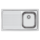 Barazza BF100R B_FAST Right Hand Bowl Stainless Steel Inset Sink