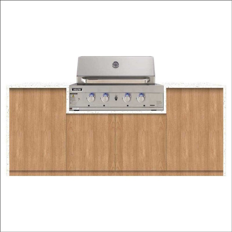 Euro Appliances BASINO 2.2m Wide Alfresco Kitchen