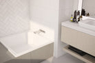 Decina BE895W Bella 910mm Inset Shower Bath