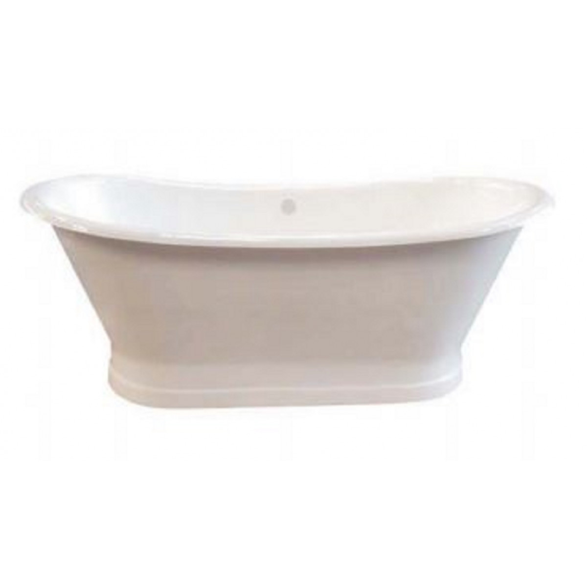 Canterbury CST/CIB/CHAUCER17 1720mm Traditional "Floorskirt" Slipper Bath
