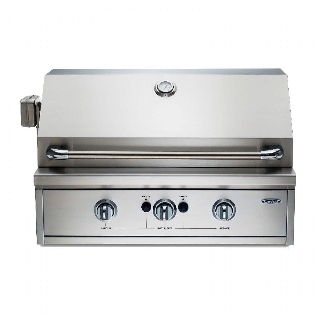 Capital PRO32RBI N/L 835mm Built-in Open Grill BBQ with Solid Flat Plate