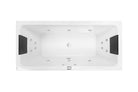 Decina CA1675CNSPAWC Carina 1675mm 14 Jet Contour Spa Bath