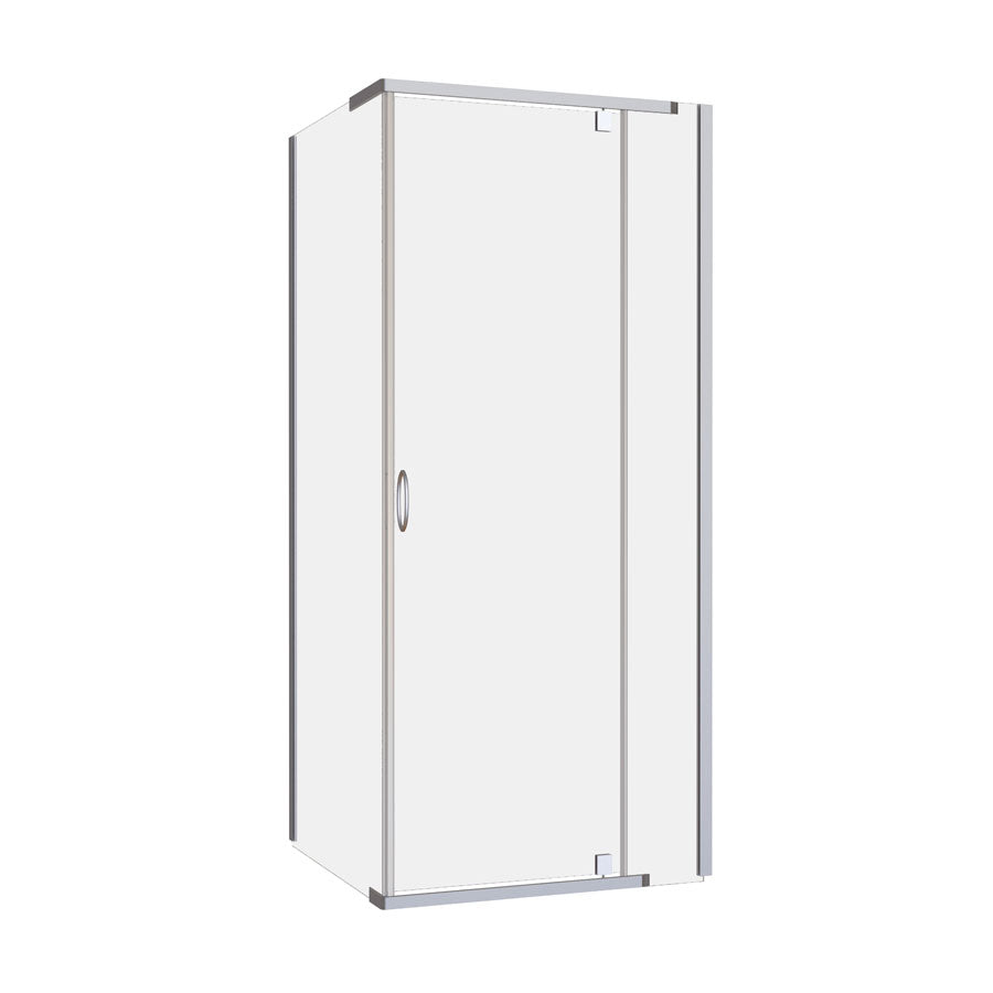 Decina CASYS900CC Cascade 900mm Semi-Frameless Pivot Shower System