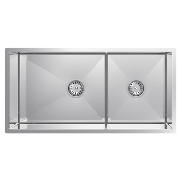 Abey CR500D Piazza 888mm One & 3/4 Square Bowl