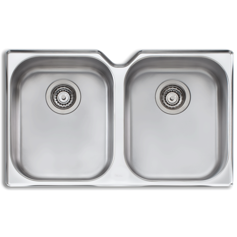 Oliveri DZ10U Diaz Double Bowl Undermount Sink
