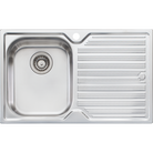 Oliveri DZ121 Diaz Single Bowl Sink with Drainer