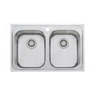 Oliveri DZ23TU Diaz Double Bowl Universal Sink