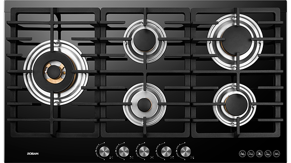 Robam JZ(T/Y)-B510 5 Burner Glass Cooktop