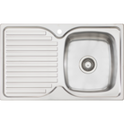 Oliveri EE22 Endeavour Single Bowl Sink With Drainer
