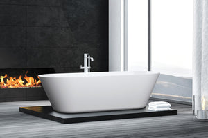 Decina EL1500S Elinea 1500mm White Freestanding Bath
