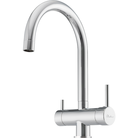 Oliveri FT3EGN Essentials round goose neck 3 way filter tap