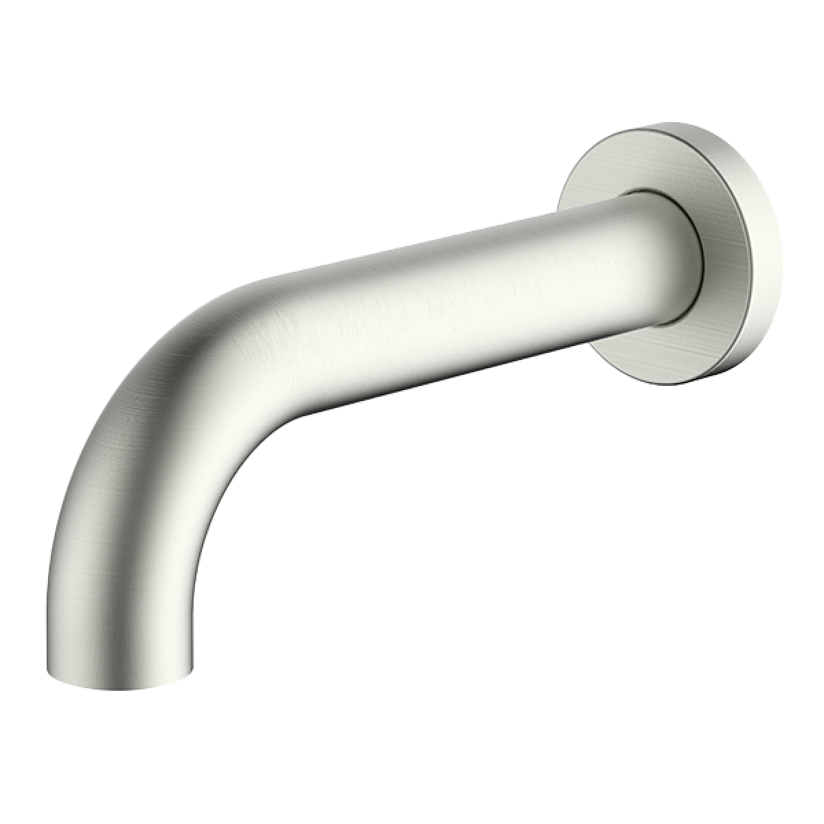 Gareth Ashton 3S-C165-BN Lucia 165mm Brushed Nickel Curved Basin Spout