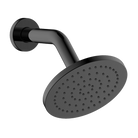 Gareth Ashton LAA02-B ABS 150mm Round Black Shower with 190mm Arm