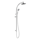 Gareth Ashton RHB07 Chrome Curve Rail and Hand Shower Ensemble