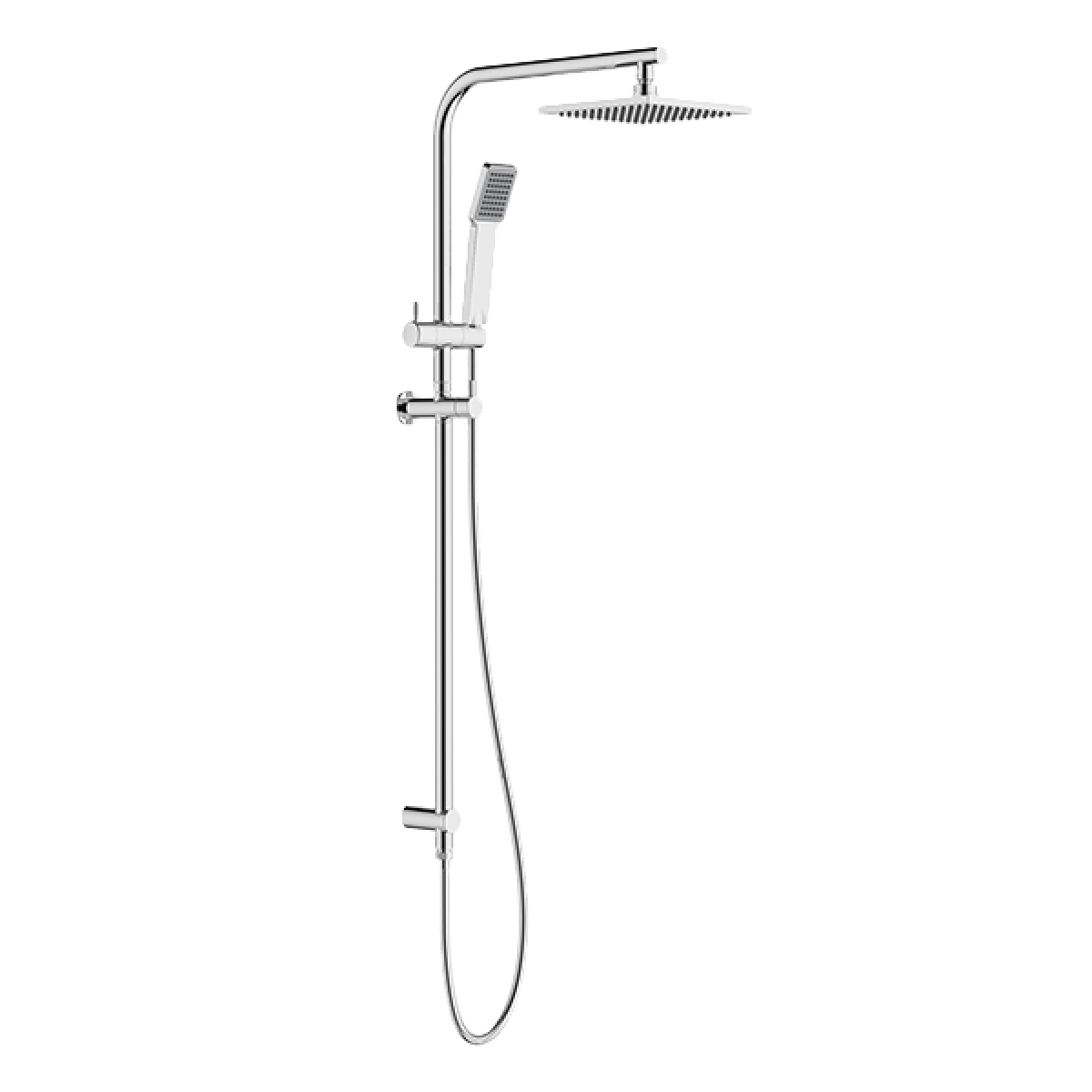 Gareth Ashton RHB08 Chrome Arch Rain & Hand Shower Ensemble