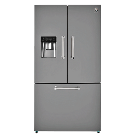 Steel GFR-9F Genesi Range 90cm Freestanding French-Door Refrigerator