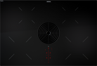 BORA PURA Pure Induction Cooktop with Integrated Cooktop Extractor - Exhaust Air
