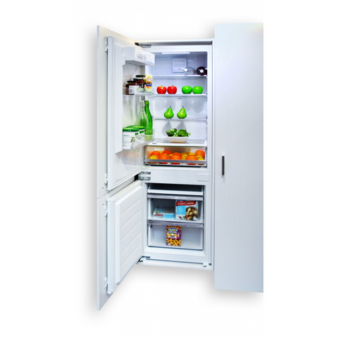 Kleenmaid CRZ25511 Integrated Top Mount Refrigerator with Bottom Mount Freezer