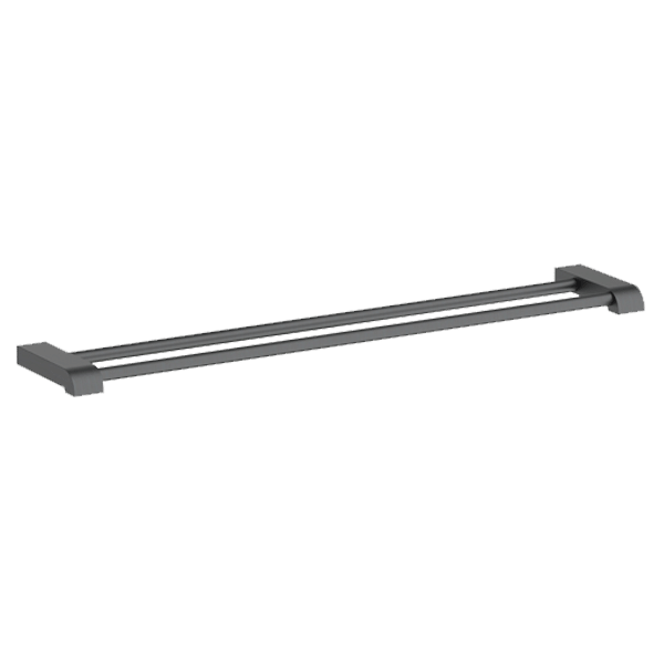 Gareth Ashton LDTR-GM Park Avenue 760mm Gun Metal Adjustable Double Towel Rail