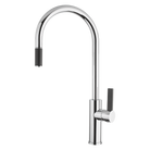 Armando Vicario LUZ-1 Chrome Gooseneck Pull-out Mixer