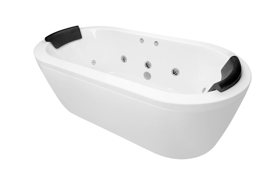 Decina MI1800FSDVSPAWC Mintori 1790mm 18 Jet Freestanding Dolce Vita Spa Bath
