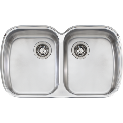 Oliveri MO70U Monet Double Bowl Undermount Sink