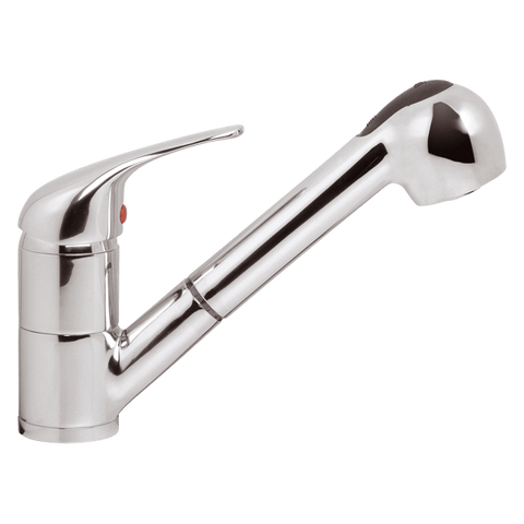 Abey MPOSM Mixmaster Kitchen Mixer with Pull-Out Spray