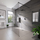 Decina MSP1150FREEB M-Series 1150mm Black Freestanding Shower Panel