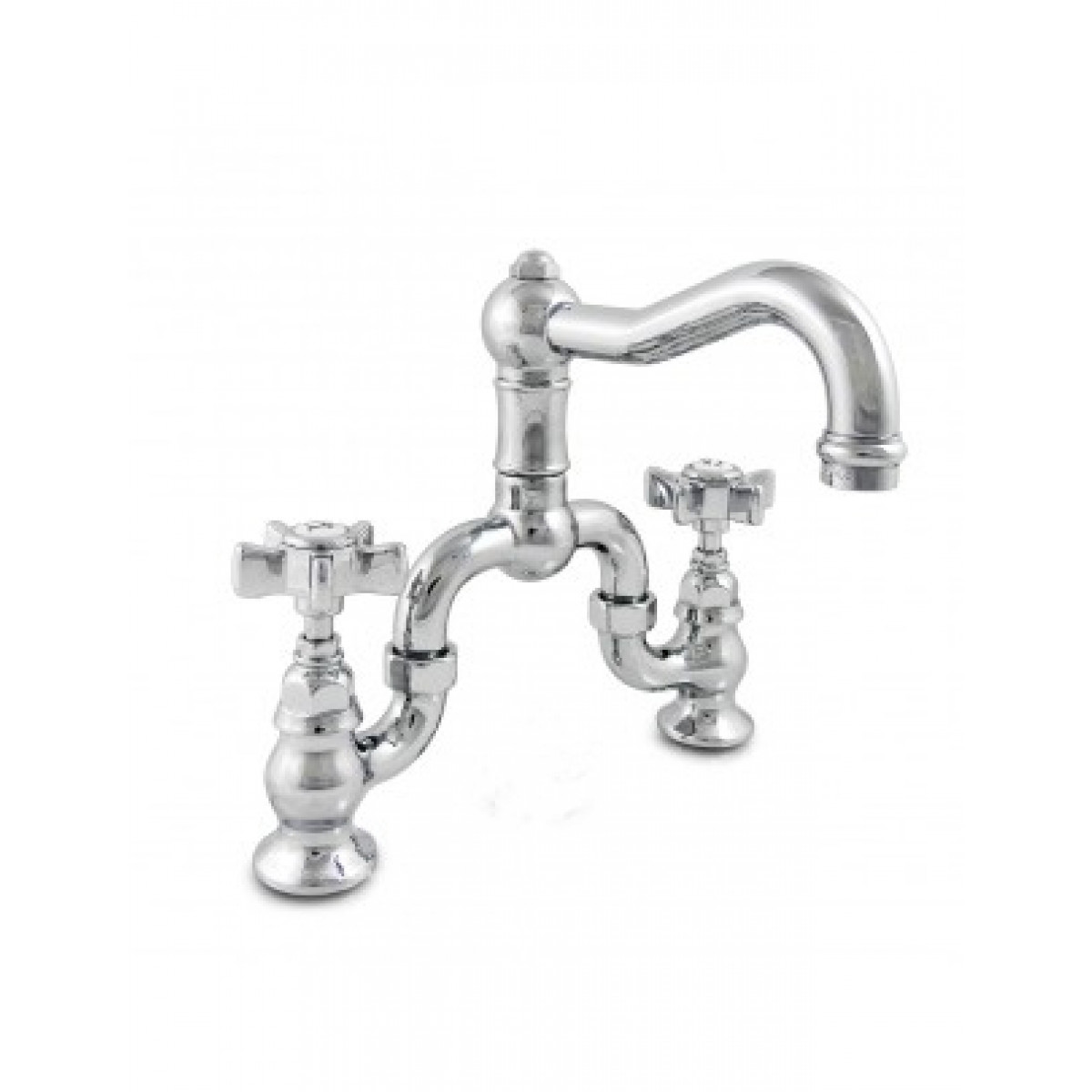 Nicolazzi 1420 FLOOR STOCK Two Hole French Provincial Bridge Kitchen Sink Mixer