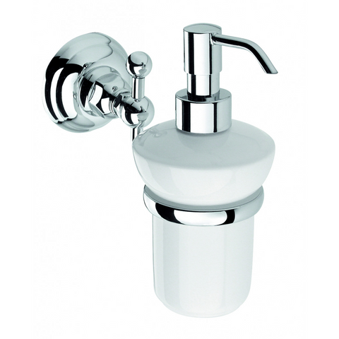 Nicolazzi 1489 Bagno Ceramic Soap Dispenser & Holder