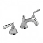 Nicolazzi 1908CR Art Deco Range 3 Taphole Wall Basin Mixer + Hot & Cold Valves