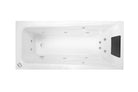 Decina NO1650CNSPAWC Novara 1653mm 12 Jet Contour Spa Bath