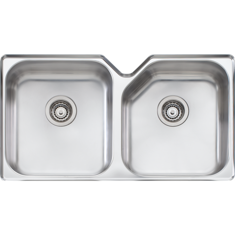 Oliveri NP63U Nu-Petite Main & 5-Side Bowl Undermount Sink