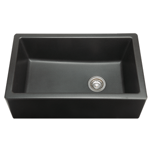 Chambord PHILIPPE-2BGR 762mm Black Granit Single Bowl Sink