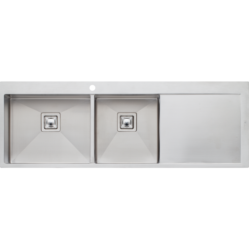 Oliveri PR1111 Professional Series 1 & 3/4 Bowl Topmount Sink with Drainer