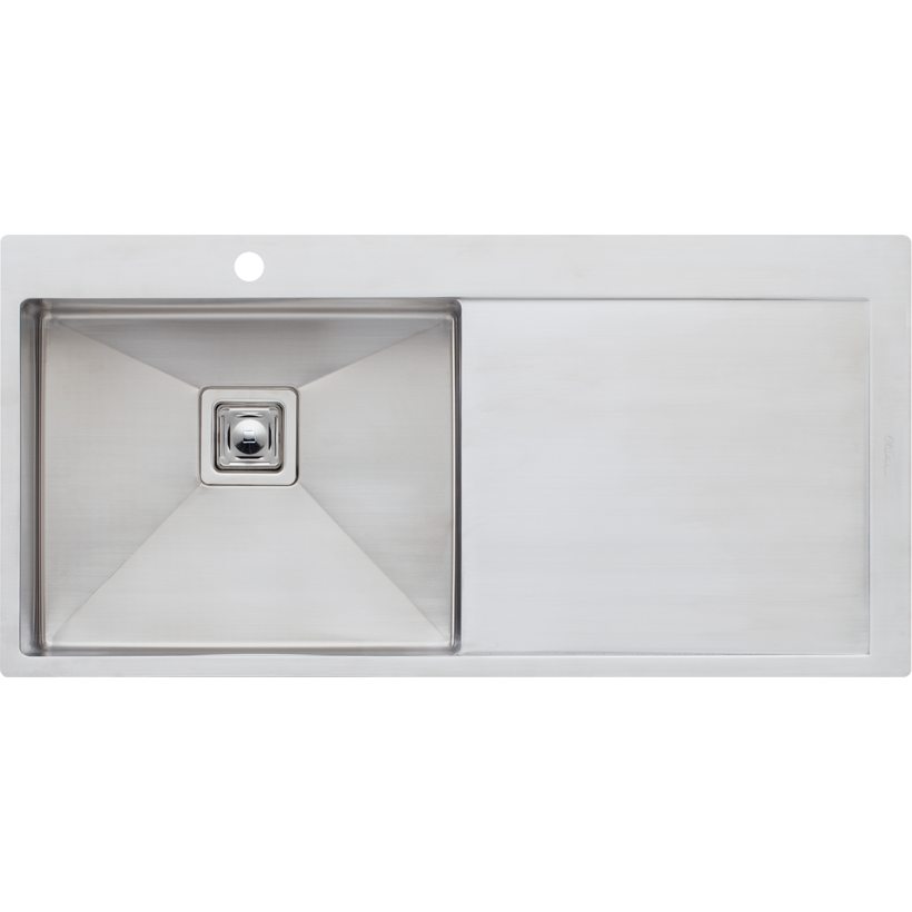 Oliveri PR1121 Professional Series Single Bowl Sink with Drainer