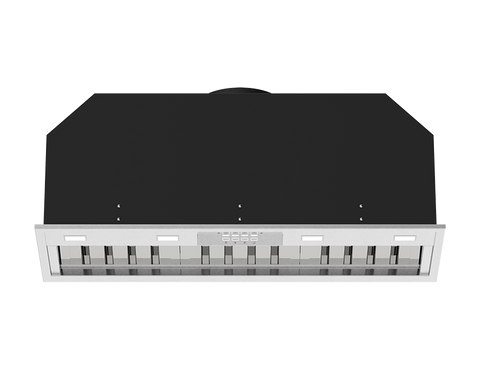 Whispair X3M09S5.OP/B Monte Carlo 90cm Bulit-in (Undermount) Back Ducted KleenAir Power 1020m3/hr