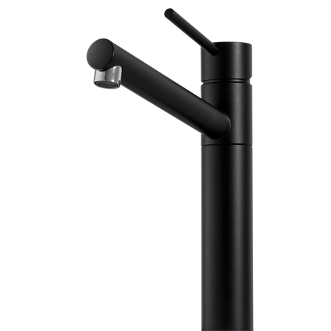 Oliveri PT2010C-BLACK Pepe Swivel Mixer