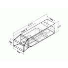 Qasair DD-DL-3 Triple Motor Side Duct Outlet