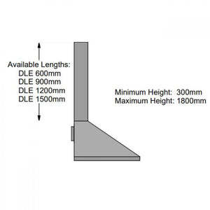 Qasair DLE-1500 Heritage Vertical Grain Flue Ducting