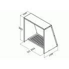 Qasair WVC-200 (129) Wall Vent Cover for Single Motor