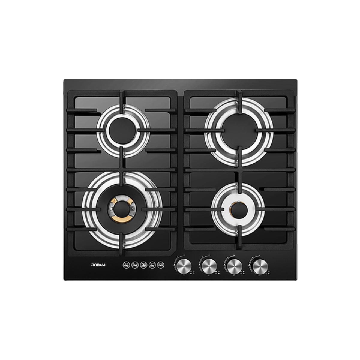 Robam JZ(T/Y)-B410 Defendi Tempered Glass 4 Burner Cooktop