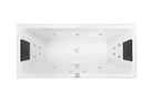 Decina SD1790CNSPAWC San Diego 1790mm 14 Jet Contour Spa Bath