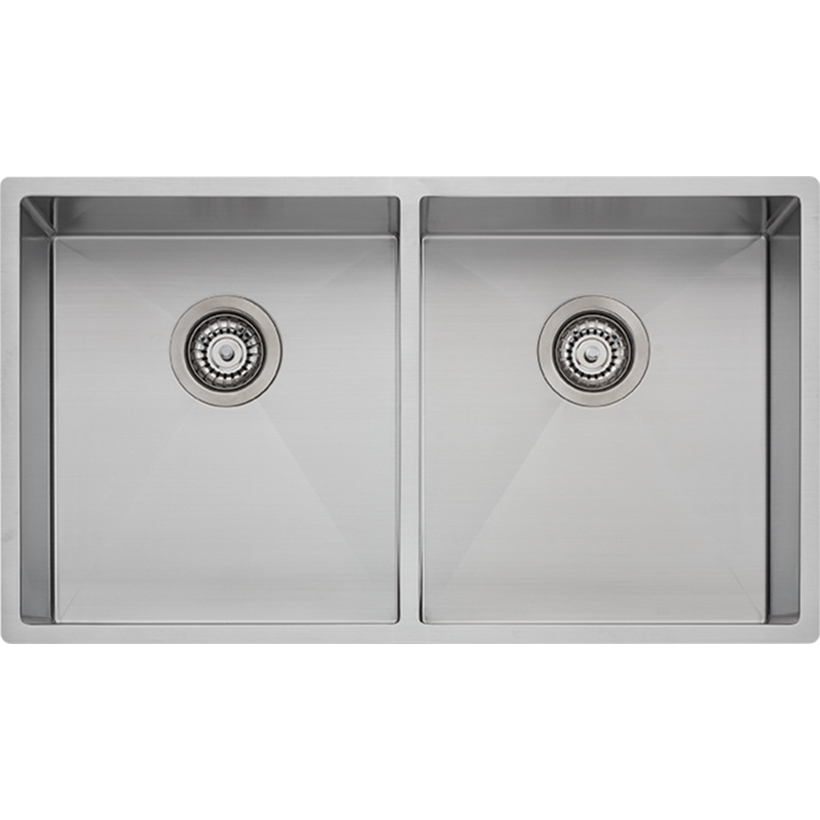 Oliveri SB63SS Spectra Double Bowl Stainless Sink