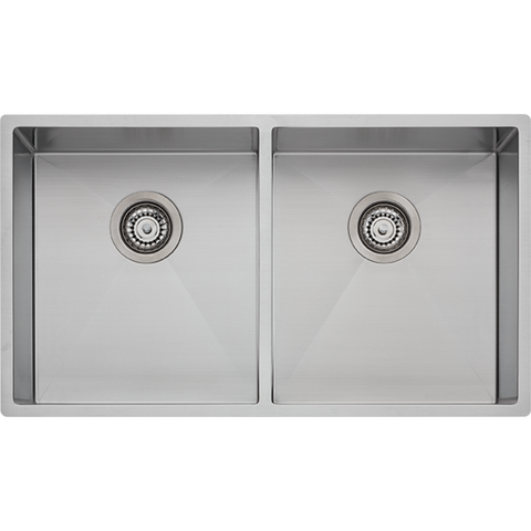 Oliveri SB63SS Spectra Double Bowl Stainless Sink
