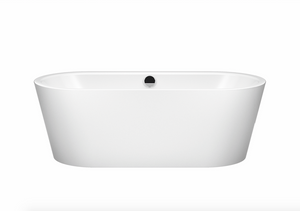 Kaldewei 01-1113-A6W 1700mm Freestadning Meisterstuck Classic Duo Oval Bath with White Multifiller