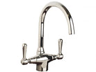 Nicolazzi 2606 Single Hole Kitchen Sink Mixer with Goose Neck