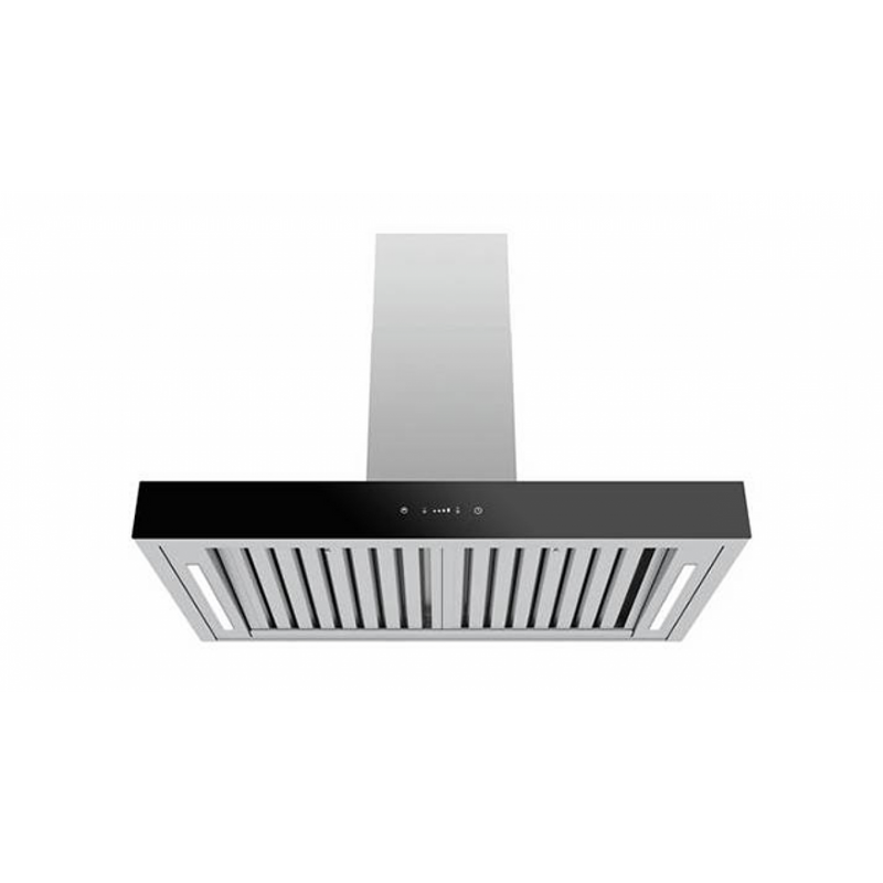 Sirius SLTC107 G 900 Black Glass 900mm Canopy Rangehood