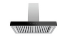 Sirius SLTCEM107 G 900-SEM2 900mm Black Glass Canopy Rangehood