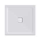 Decina SB900C3T Luna 900mm Centre Outlet Square Shower Base